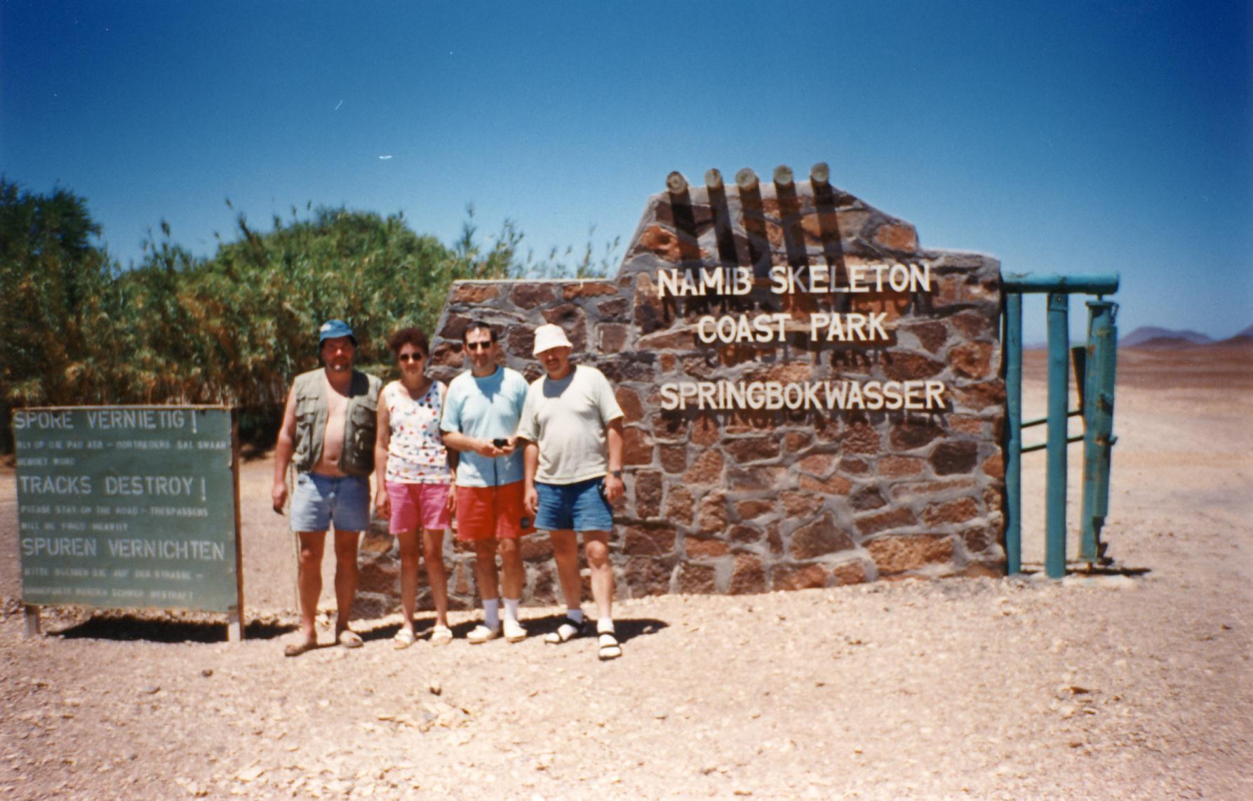 Eingang zur Wüste Namib in V5